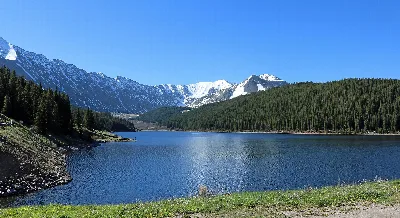 Clinton Gulch Dam Reservoir