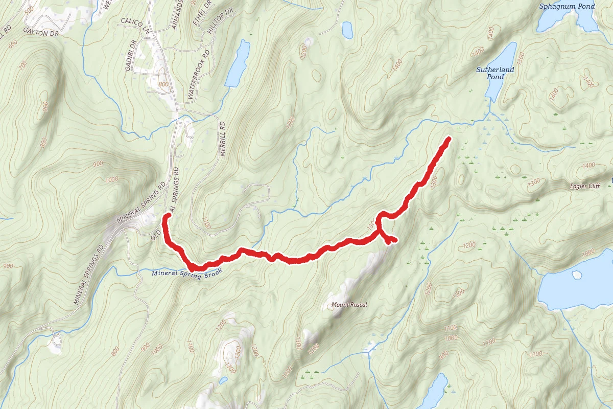 Old Mineral Springs Trail