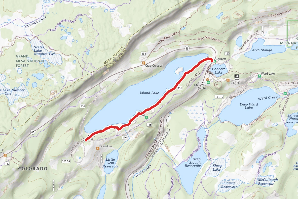 Island Lake Trail