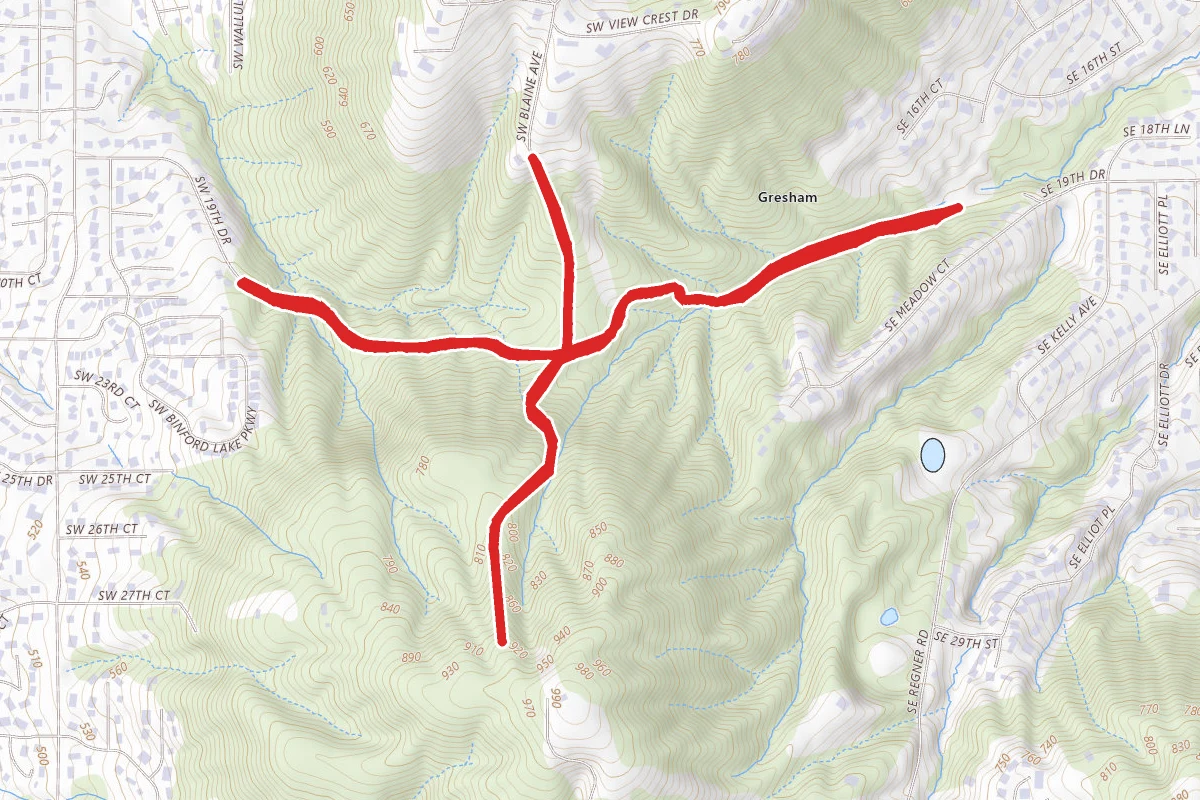Gresham Butte Saddle Trail
