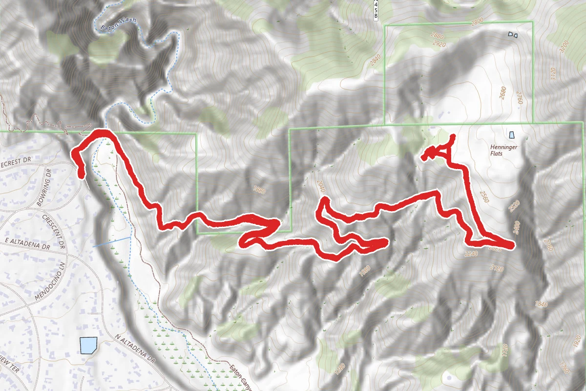 Henninger Flats Trail