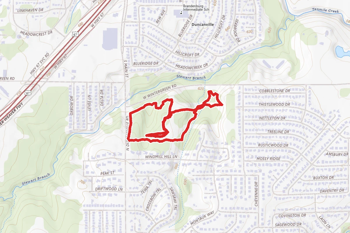 Windmill Hill Preserve Trail