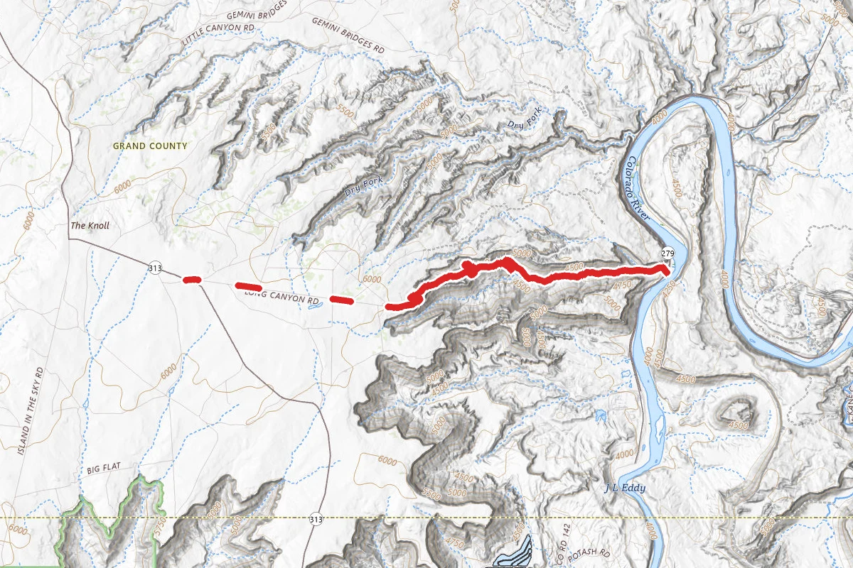 Long Canyon OHV Route