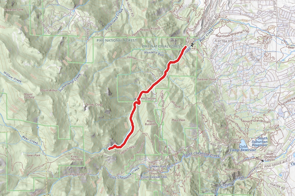Bear Creek Trail (#666)