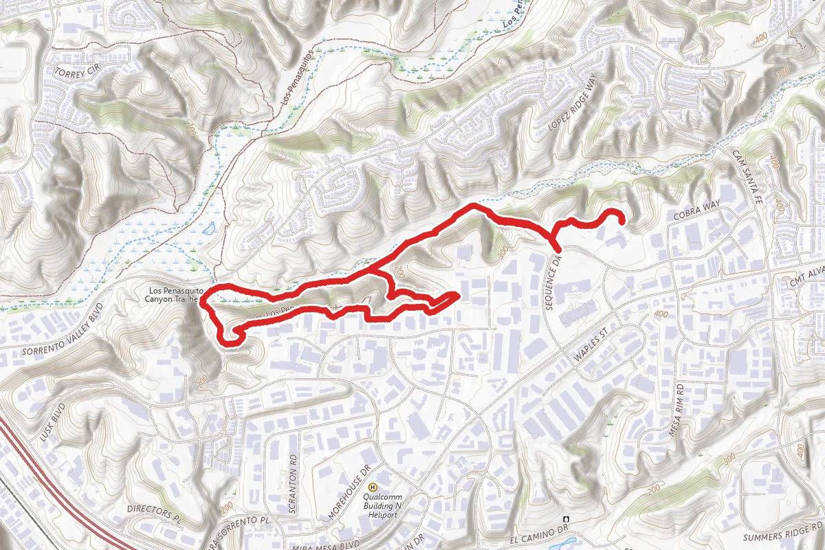 Lopez Canyon Trail To Goat Trail Loop