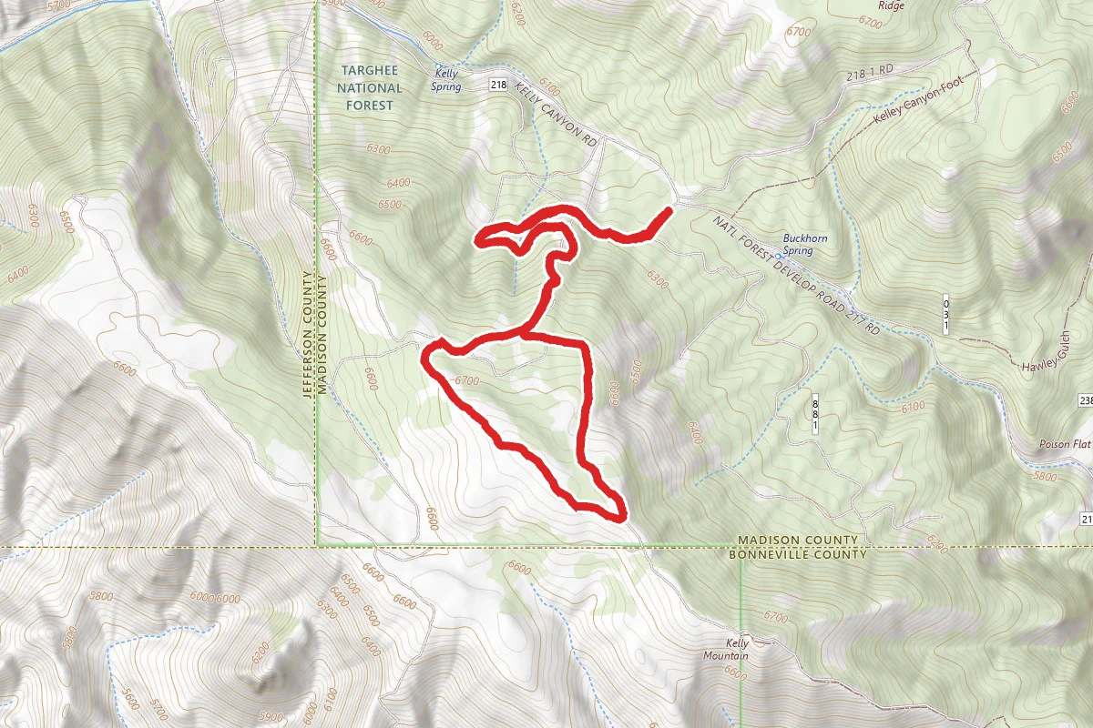 Kelly Canyon Trail