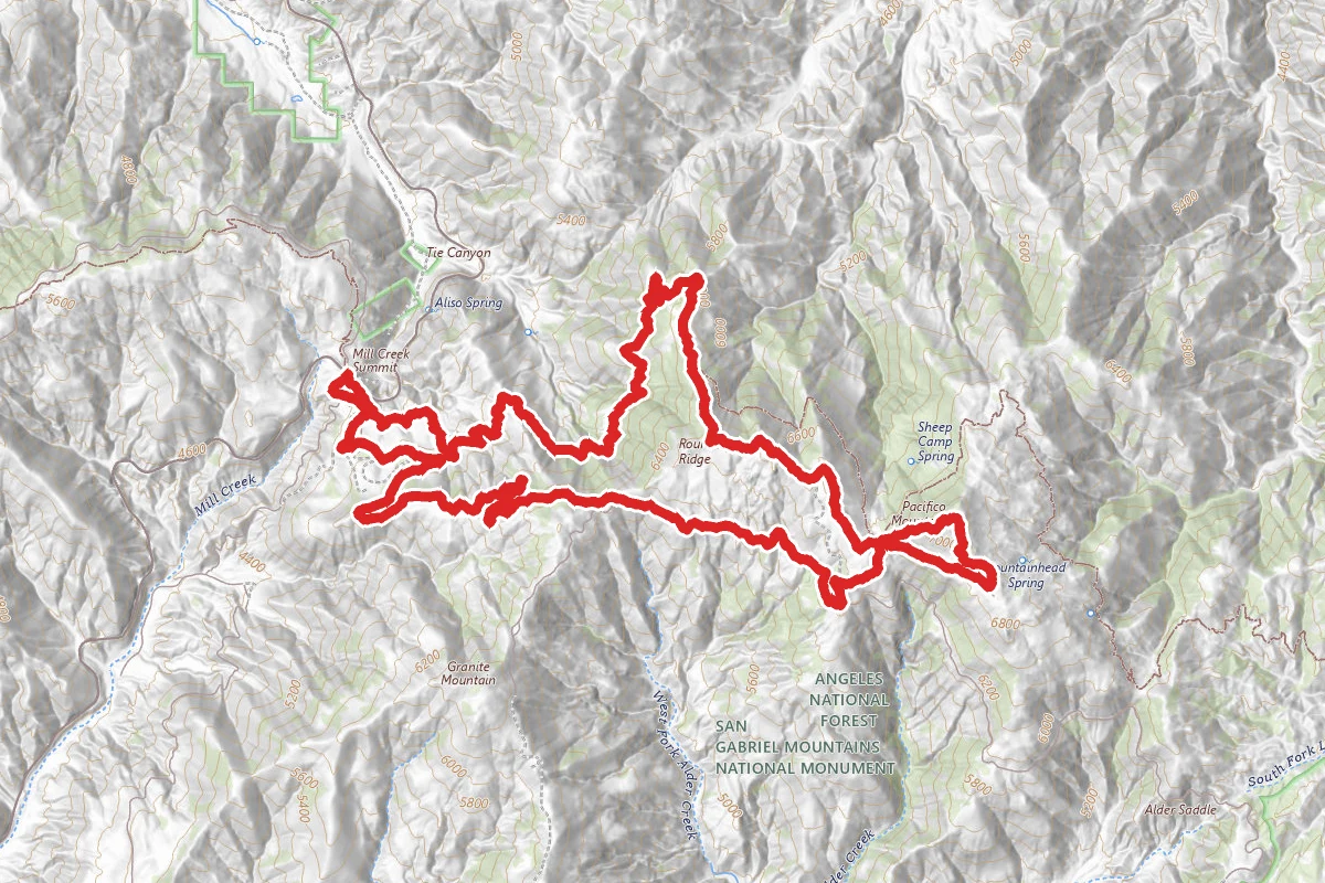 Mount Pacifico Loop Trail