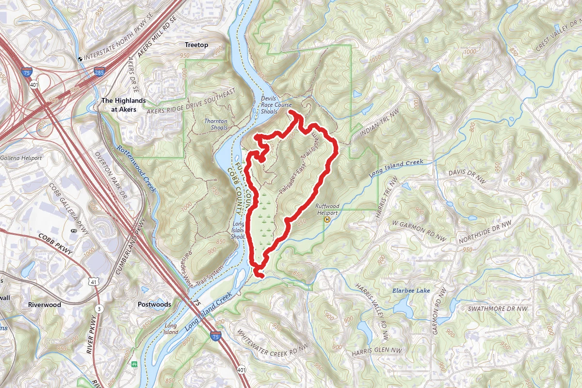 East Palisades Trail