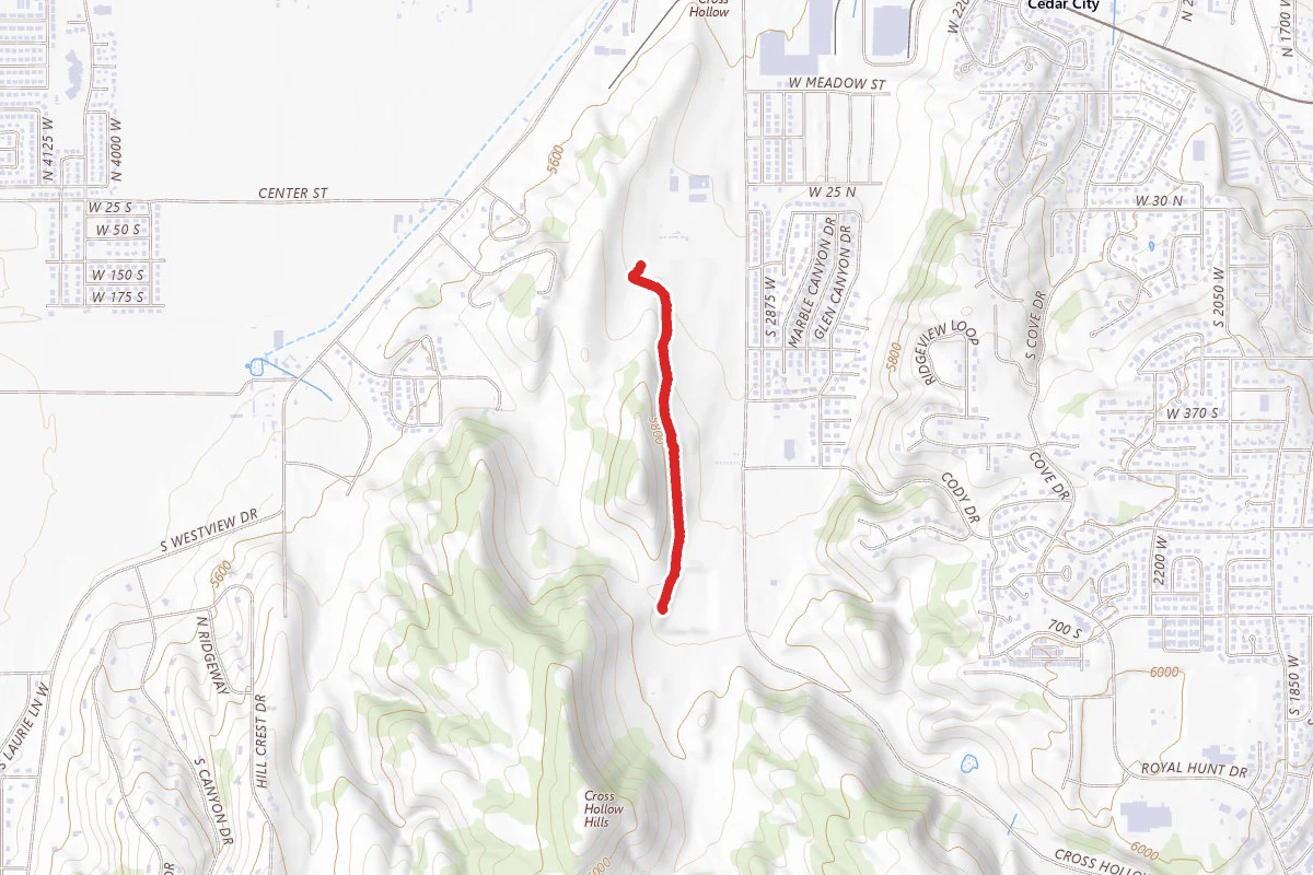 Cross Hollow Trail