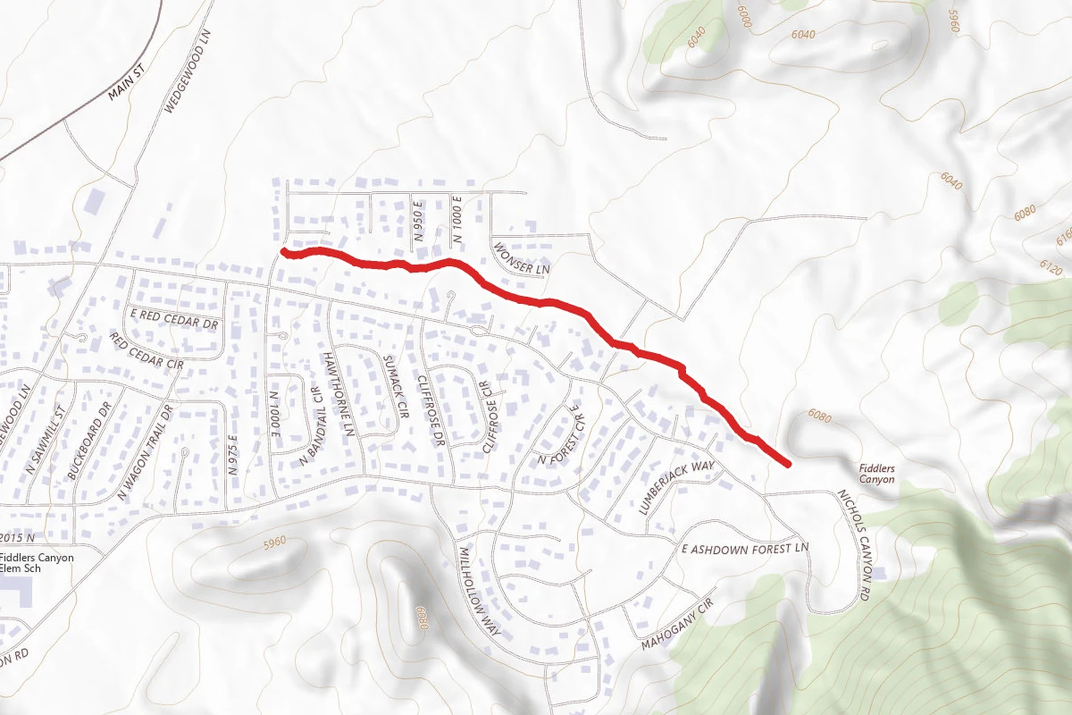 Fiddlers Canyon Trail