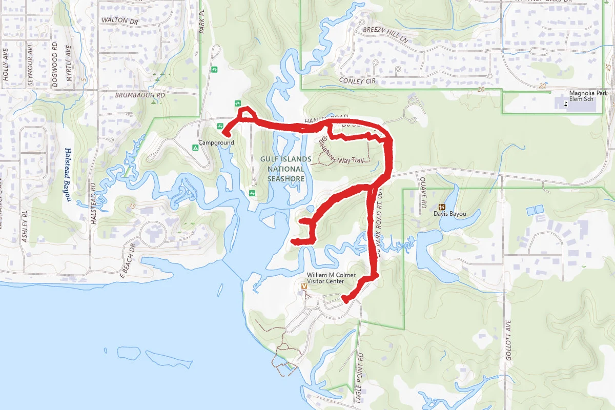 Gulf Islands National Seashore Trail