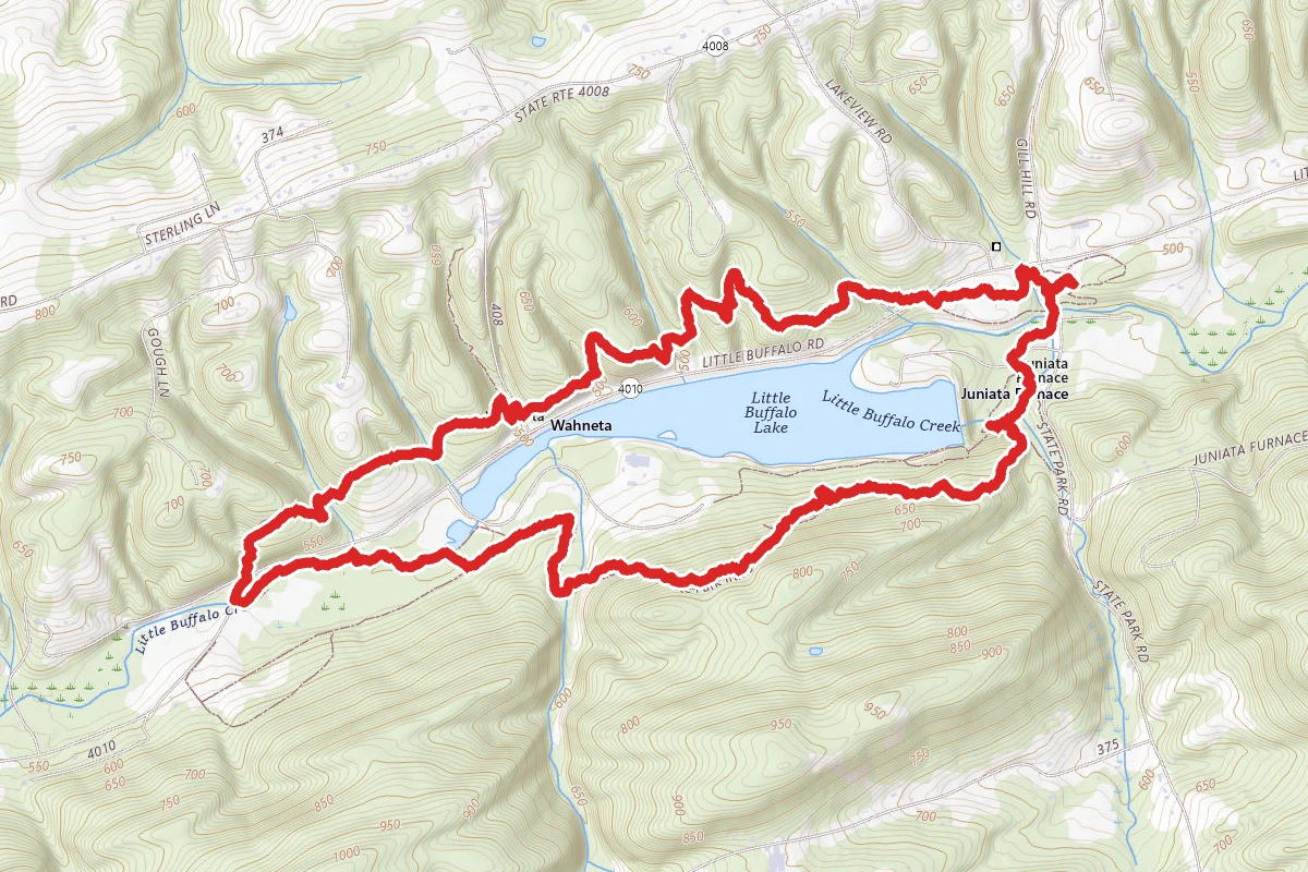 Little Buffalo State Park Trail