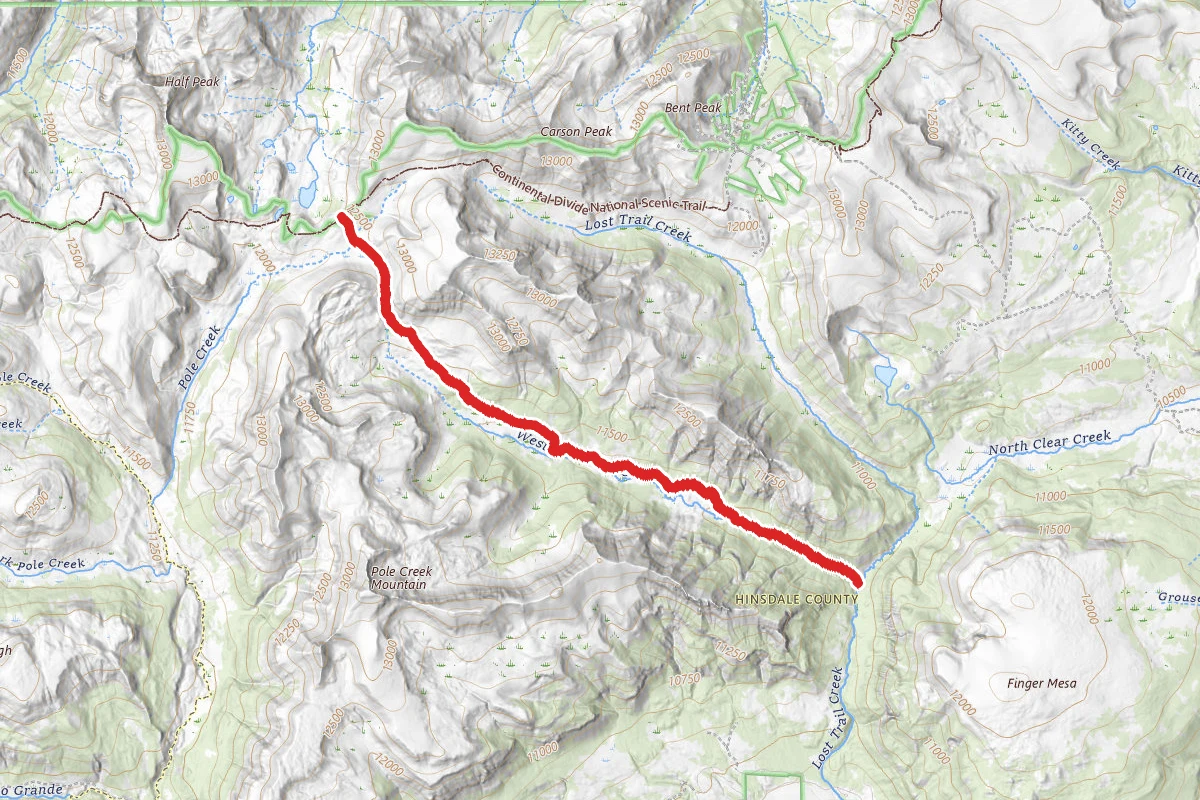 West Lost Trail