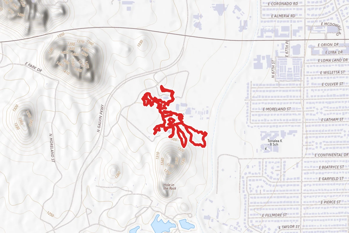 Desert Botanical Garden Loop