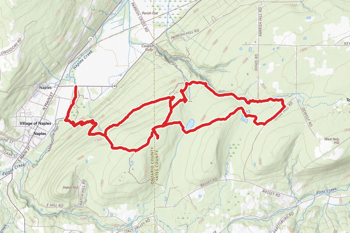 The Bristol Hills Trail