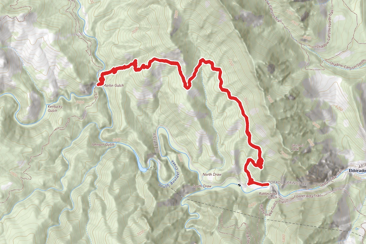 Eldorado Canyon Trail