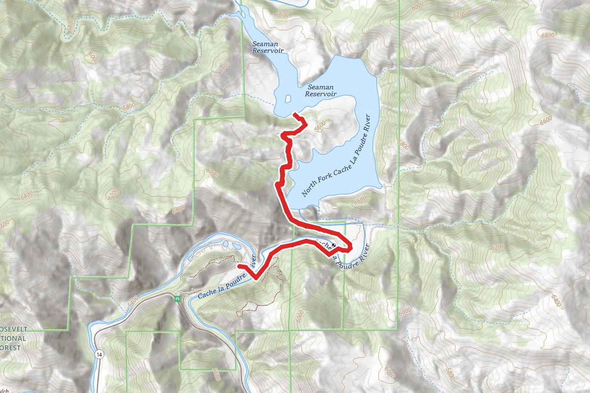 Seaman Reservoir Trail