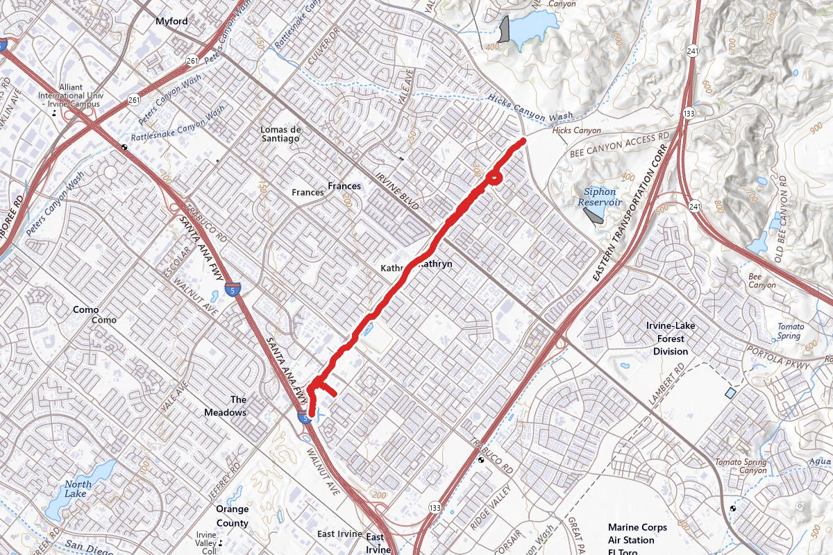 Jeffrey Open Space Trail