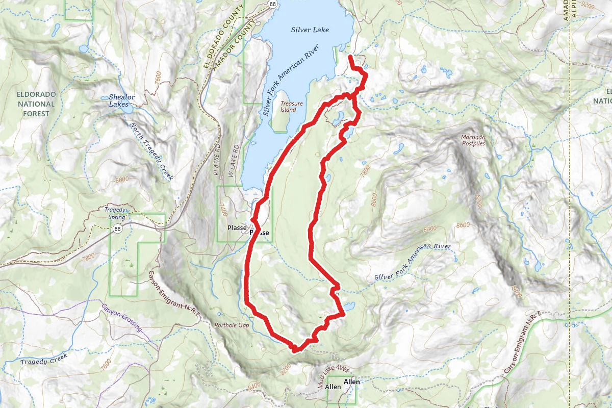 Granite & Hidden Lakes Trail