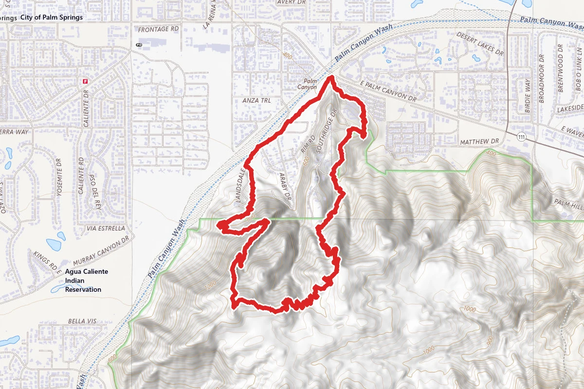 Araby and Berns Trail Loop