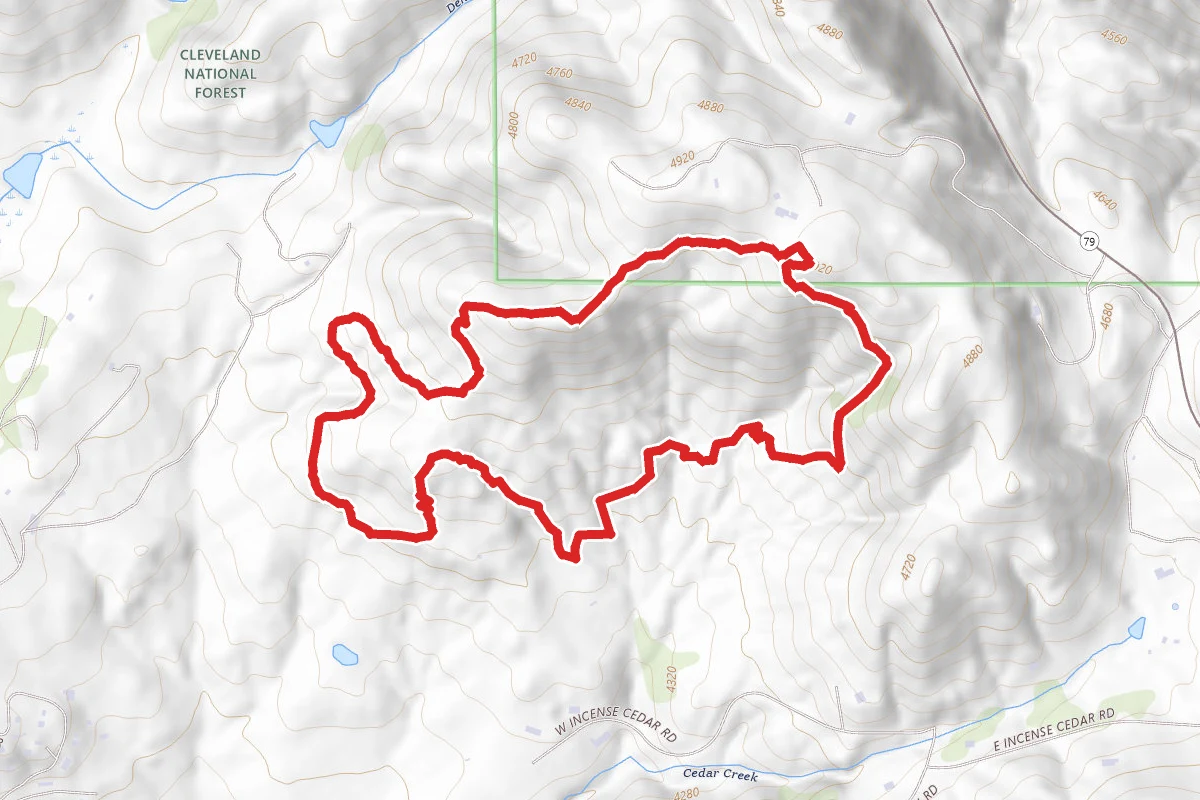 William Heise Desert View and Canyon Oak Loop Trail