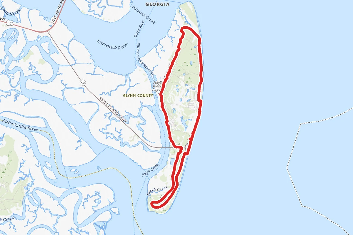 Jekyll Island Bike Trail