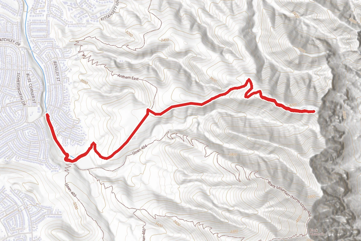 Black Mountain Arden Peak