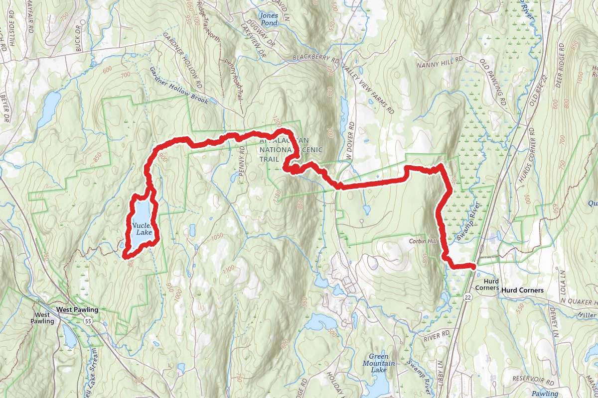 Corbin Hill and Pawling Nature Reserve via Appalachian Trail