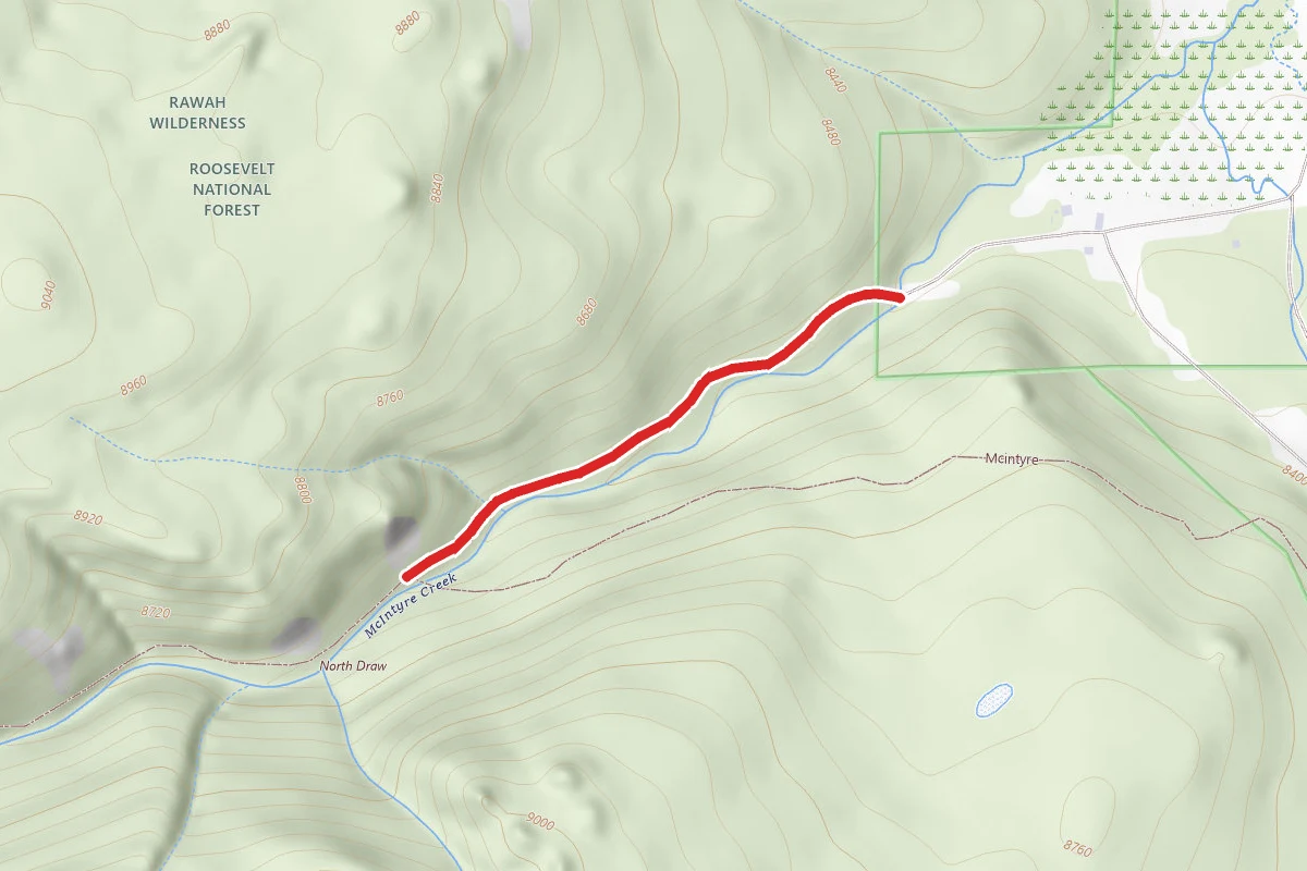 Glendevey Spur Trail