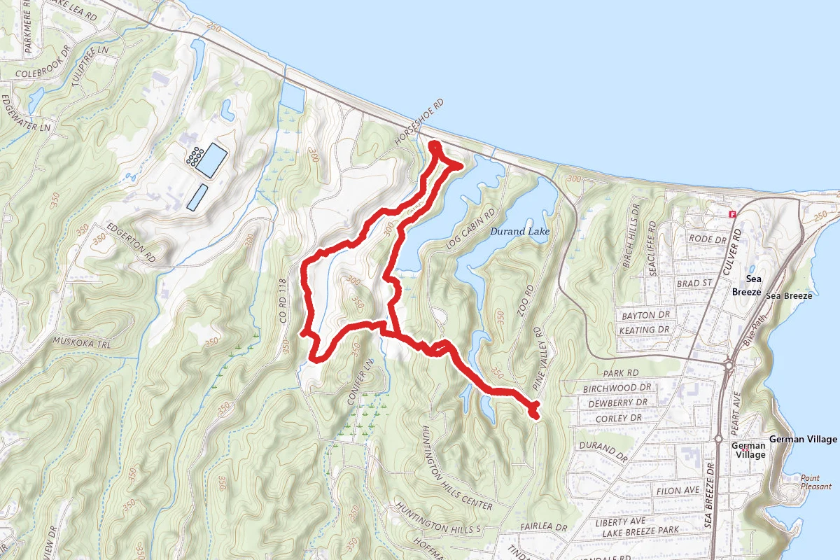 Durand Eastman Park Trail