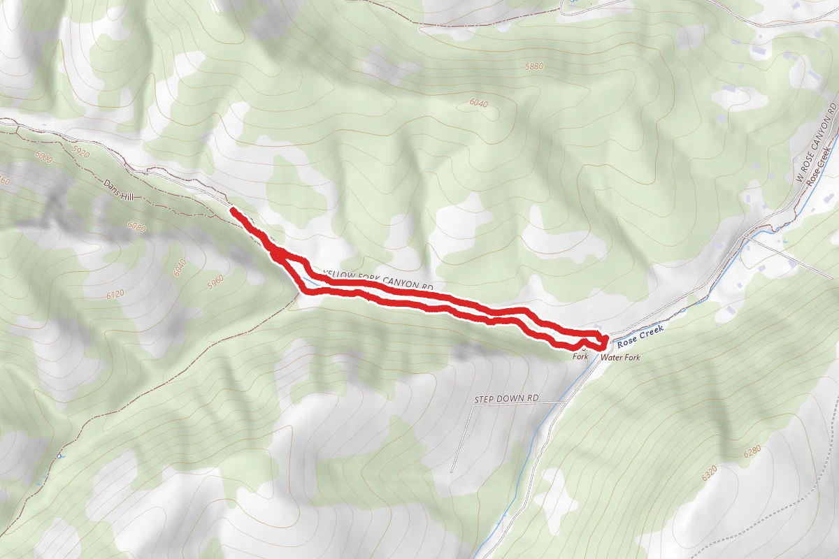 Yellow Fork and Left Peak Loop