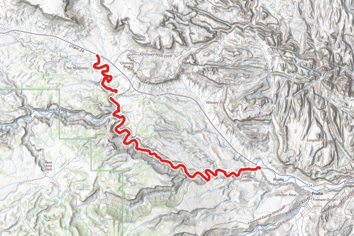 Sulphur Creek Route