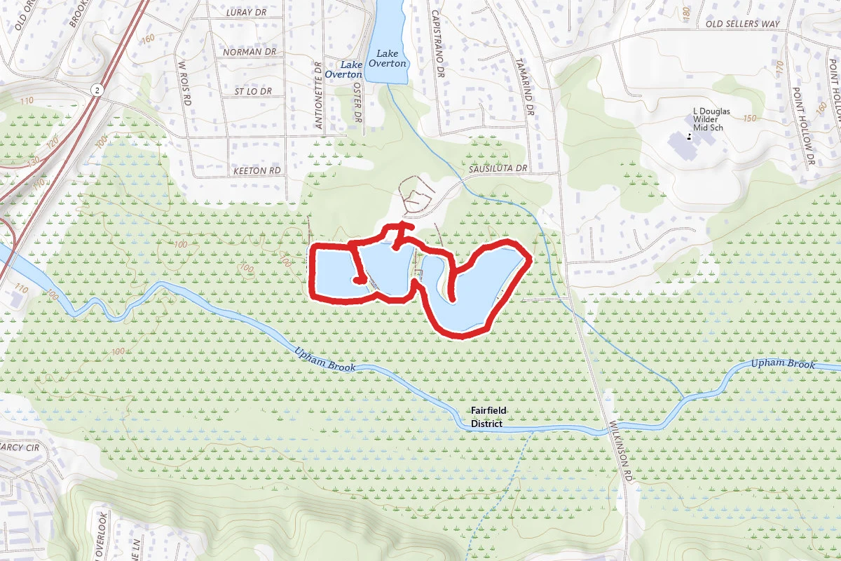 Three Lakes Park Trails