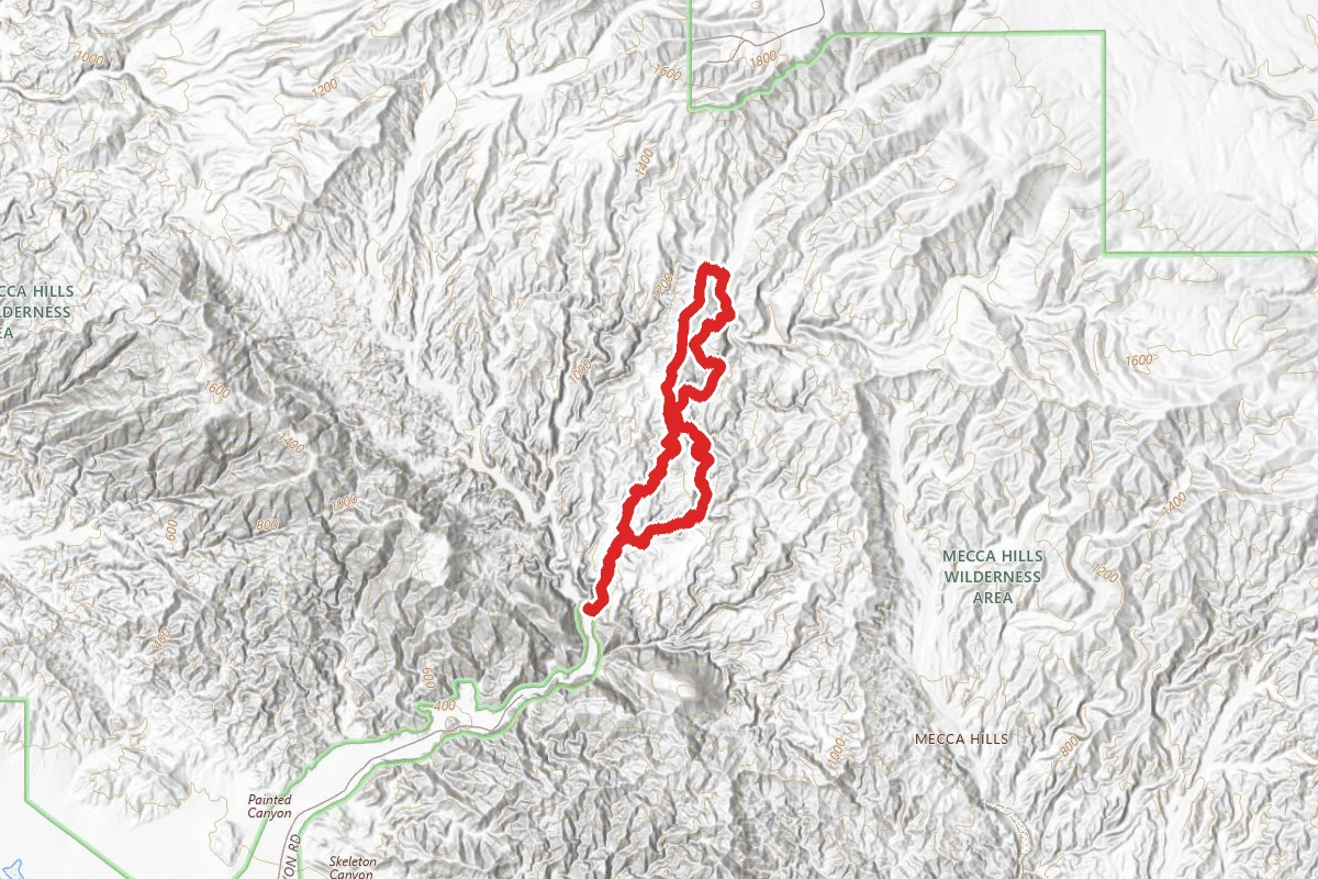 Ladder Canyon and Painted Canyon Trail