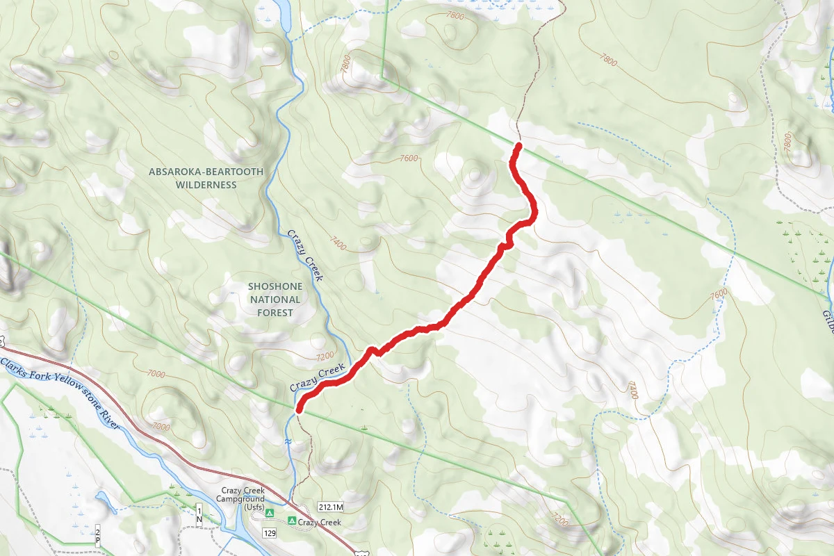 Crazy Creek Trail