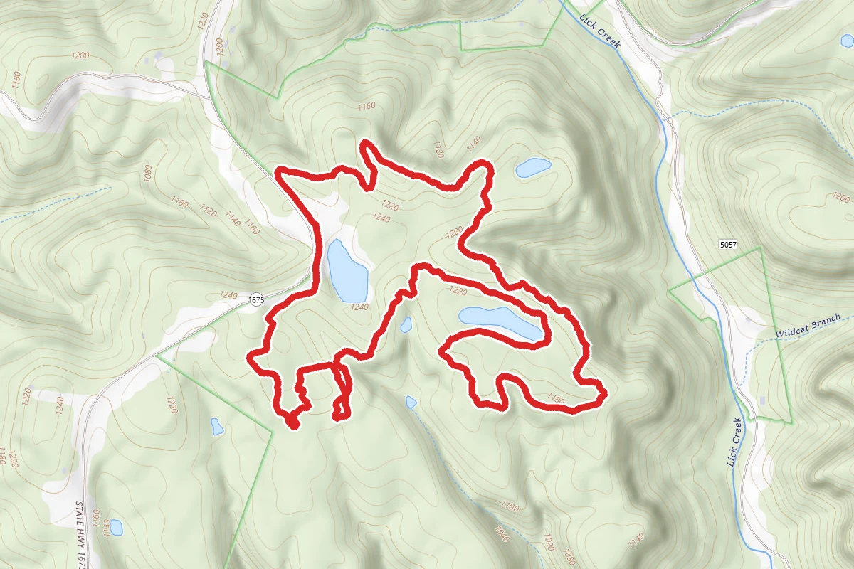 Goodwater route map