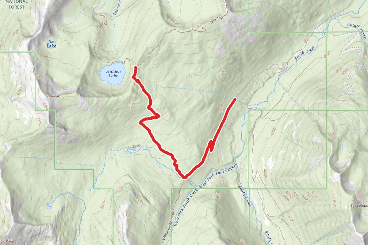 Smith Creek-Red Top