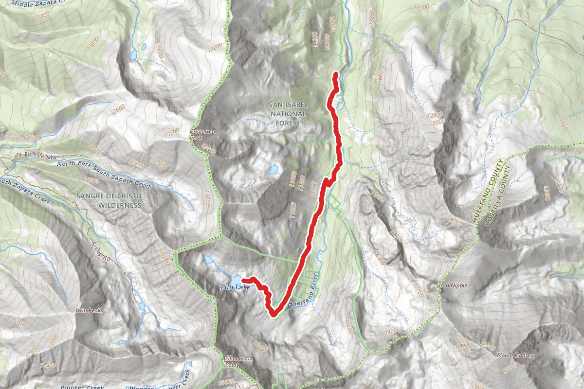Lily Lake Trail