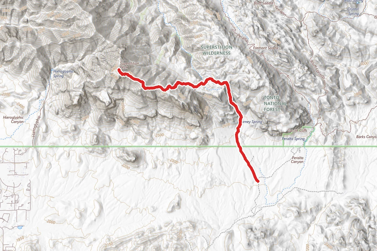 Superstition Peak 5057
