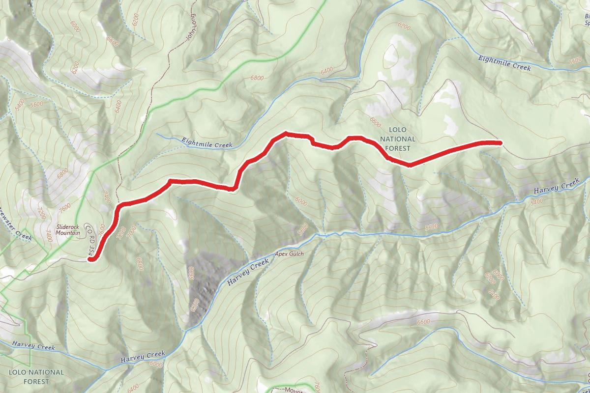 Eightmile/Harvey Trail