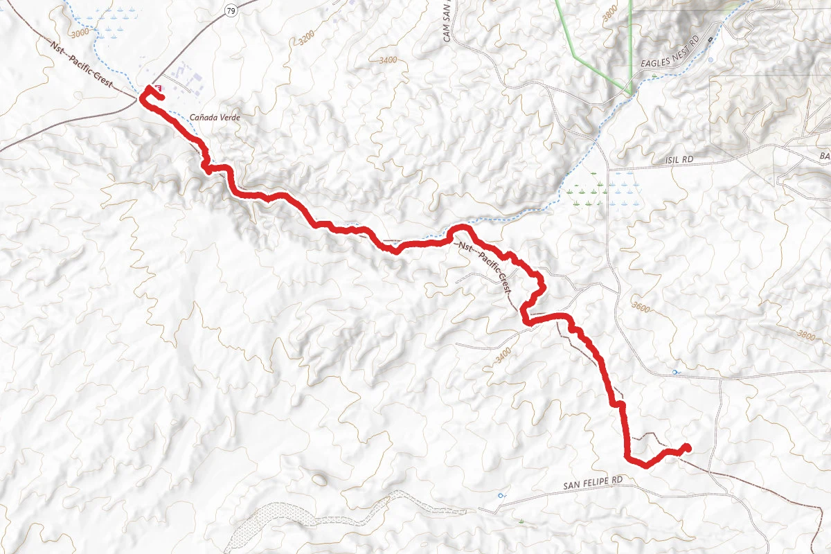 Eagle Rock via the PCT