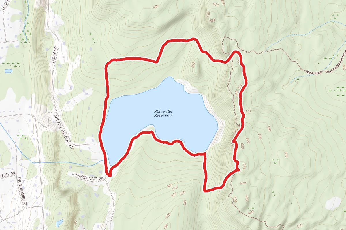 Crescent Lake and Metacomet Trail Loop