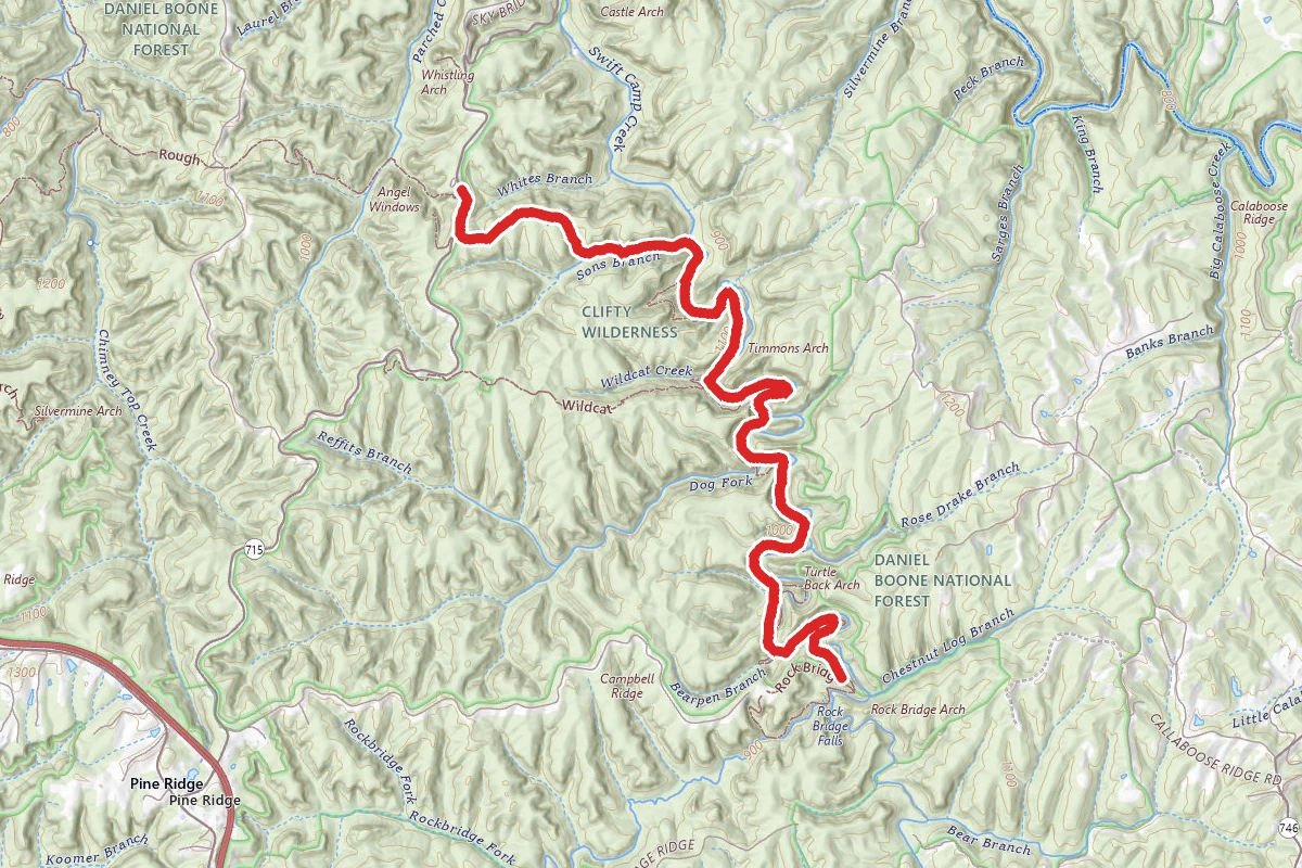 Swift Camp Creek Trail