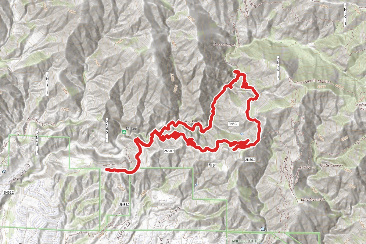 Dawn Mine and Sunset Trail Loop