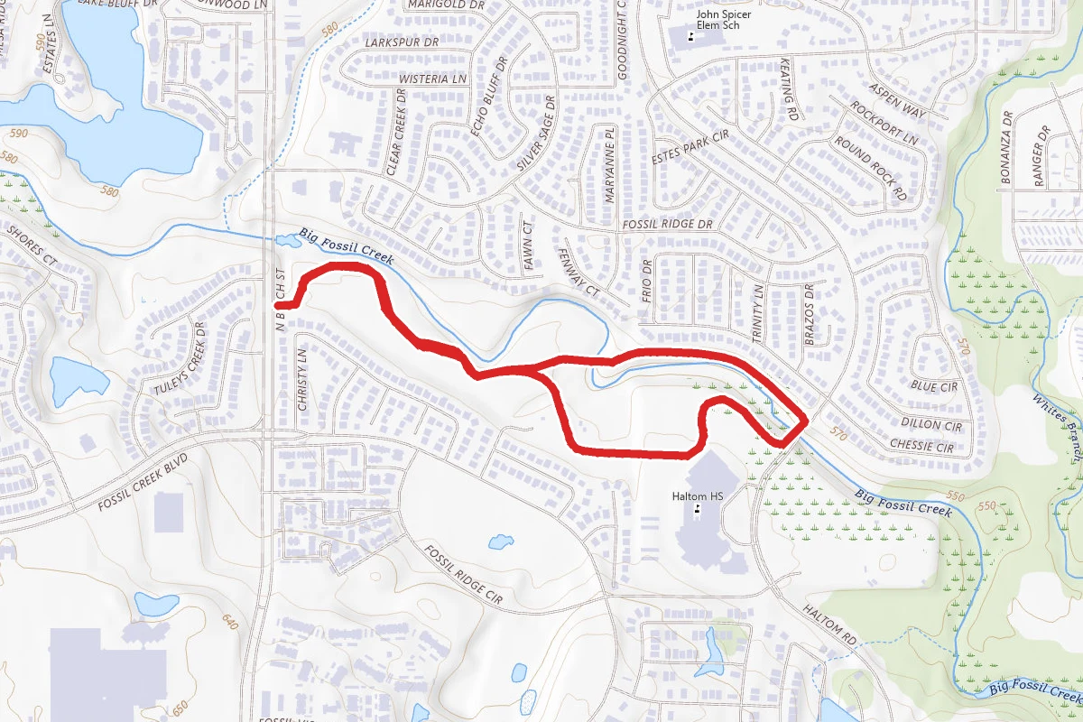 Buffalo Ridge Park Trail