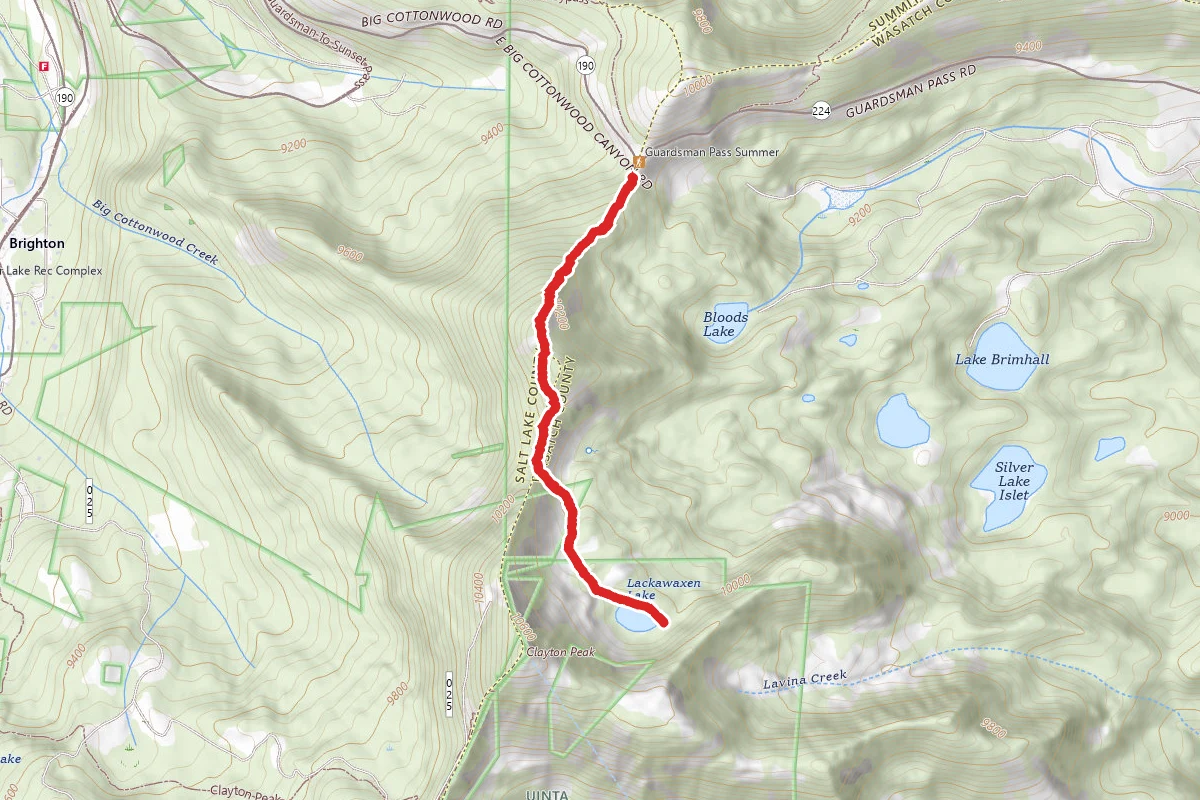 Lackawaxen Lake Trail