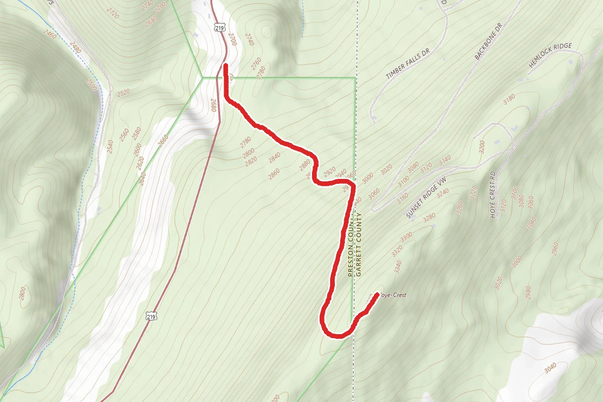 Hoye Crest (Backbone Mountain)