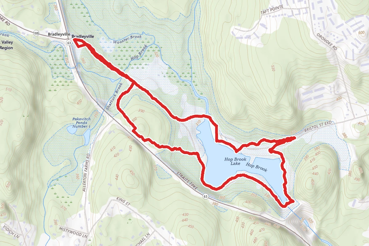 Hop Brook Dam Loop