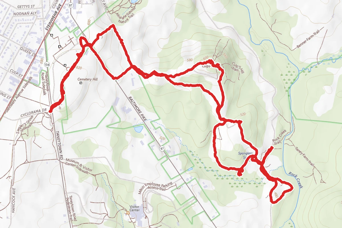 Johnny Reb Trail