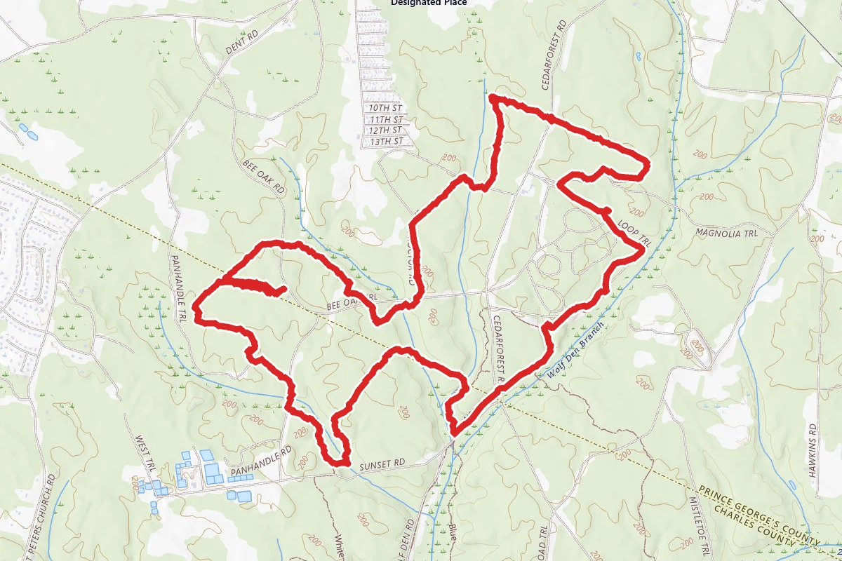Cedarville Orange Loop Trail